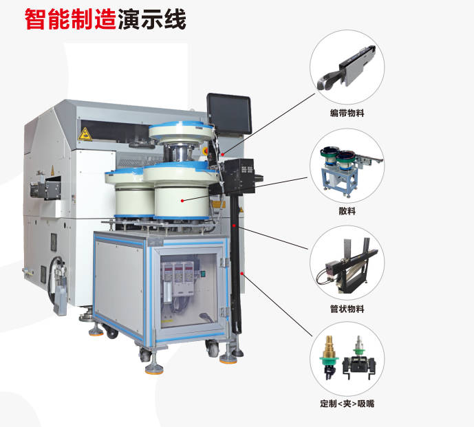 智能卧式高速自动插件机电子制造行业创新设备